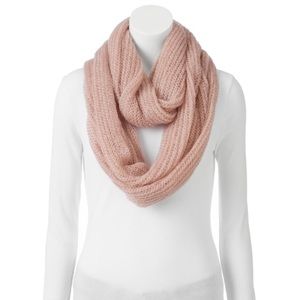 Lauren Conrad Pink Infinity Scarf